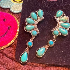 Turquoise Drop Earrings